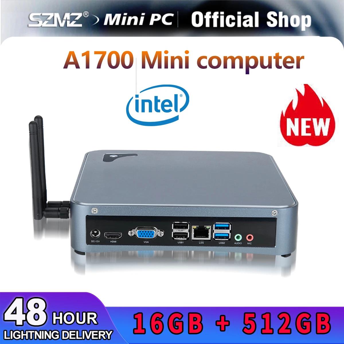 SZMZ A1700 ̴ PC,  10 , Win11,  ھ I3, I5, I7 μ, DDR3L, 8GB, 16GB, SSD, 512GB,  ũž ̴ ǻ